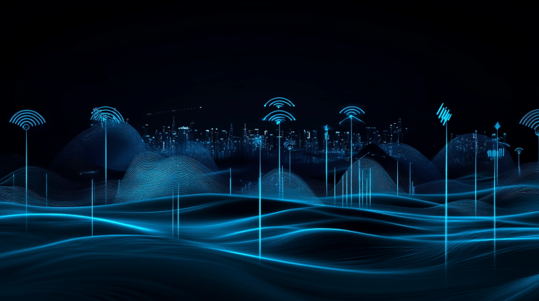 wireless connectivity over a landscape vector  74890793 6e45 449c 80dd d3af39412924 1 768x430