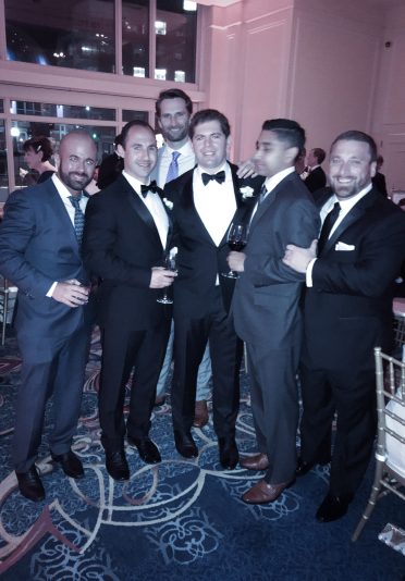 Salamw Wedding with the guys